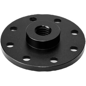 FEICHAO Shoe Mount Plate Wall Mount 1/4 3/8 inch Thread Tripod Adapter Holder for Magic Arm Monitor Light Flash DSLR Camera (D40mm 1/4 Hole)