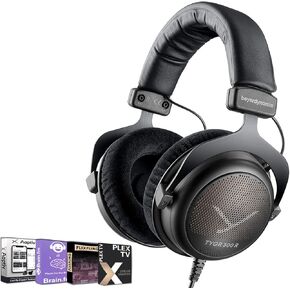 مجموعة سماعات رأس Beyerdynamic 733016 TYGR 300R للألعاب مفتوحة الظهر مع حزمة أساسيات الترفيه الصوتي Tech Smart USA 2020 in Kuwait