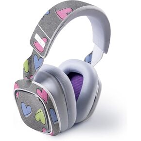 MightySkins Glossy Glitter Skin Compatible with Astro A30 Wireless Gaming Headset - Girly | Protective, Durable High-Gloss Glitter Finish | Easy to Apply, Remove, and Change Styles | Made in The USA