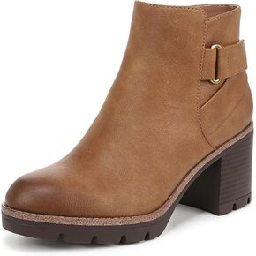 Naturalizer Womens Madalynn Strap Water Repellent Ankle Boot