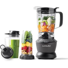 Nutribullet 1200 Watts 64 oz. Full-Size Blender Combo NBF50500 – Dark Gray