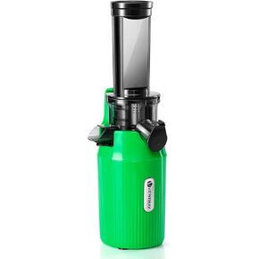 Ventray Essential Ginnie Juicer Compact Small Cold Press Juicer Masticating Slow Juicer with 60RPM Low Speed, Easy to Clean & Nutrient Dense, Eco-Friendly Packaging, Barbie Pink