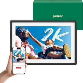 2K Digital Picture Frame (Powered by Lexar), 11-inch Anti-Glare IPS Touch Screen, Wi-Fi Digital Photo Frame with 32GB Storage for Home, Gifting, Share Photos/Videos via Frameo APP