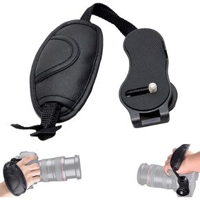 Padded Adjustable Hands Wrist Strap for Cameras & Camcorders – Comfortable, Durable, and Secure Hand Strap for DSLR, Mirrorless, and Compact Cameras