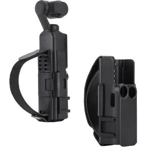 Extension Adapter Mount with Hand Strap Wrist Lanyard for DJI Osmo Pocket 3 Camera Protective Frame Cage Cold Shoe Light Microphone Tripod Mount Bracket Holder Accessories for Osmo Pocket 3