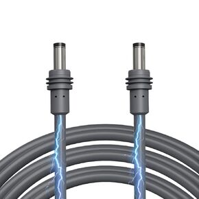 DC Power Cable for Starlink Mini 3M/10Ft, Reliable Replacement Cord for Starlink Mini Cable Extension Outdoor Accessories Waterproof, Gray