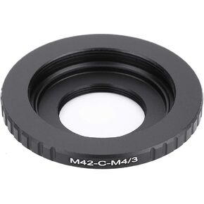 M42-C-M4/3 Universal Adapter for M42 Lens/CCTV Lens to fit Micro Single M4/3 Camera Body