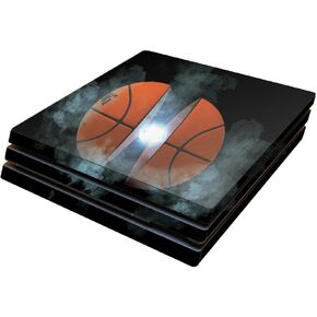 MightySkins Skin Compatible with Sony PS4 Pro Console - Basketball Orb | Protective, Durable, and Unique Vinyl Decal wrap Cover | Easy to Apply, Remove, and Change Styles | Made in The USA