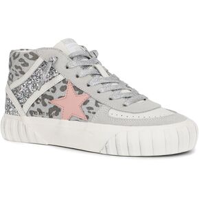 VINTAGE HAVANA Womens Always High Sneakers Shoes Casual - Grey, Silver