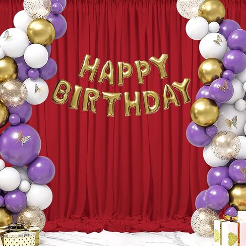 2 Panels Black Backdrop Curtains for Parties, 5ft x 10ft Polyester Black Backdrop Background Panels with Rod Pockets,Photography Backdrop Drapes for Party Ceremony Wedding Window Decorations(2Pcs) in Saudi Arabia