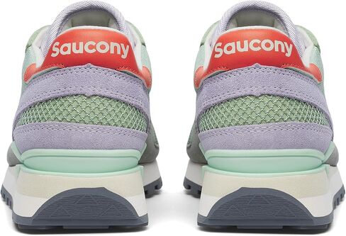Saucony Women's Shadow Original Sneaker, Green/Lilac, 9.5 in Saudi Arabia