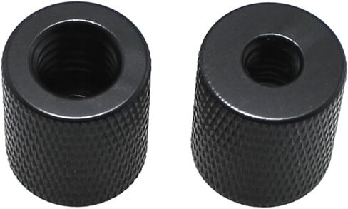 Maxmoral 4PCS 1/4 Inch Female to 1/4 Inch Female Tripod Nut Attachment Mounting Nut Articulating Arm Attachment Block Aluminium Barrel Nut Tripod Rig Replacement Part for Camera Tripod Accessory in Saudi Arabia