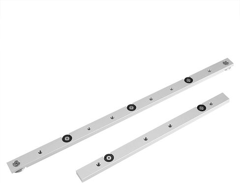 Miter Rail, Aluminum Alloy Miter Bar Slider Table Saw Sliding Miter Slot Runner Track Gauge Rod Woodworking Tool for Router Tables (300mm) in Saudi Arabia