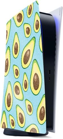 MightySkins Glossy Glitter Gaming Skin for PS5 / Playstation 5 - Rainbow Pineapples | Durable High-Gloss Glitter Finish | Easy to Apply and Change Style | Made in The USA in Saudi Arabia