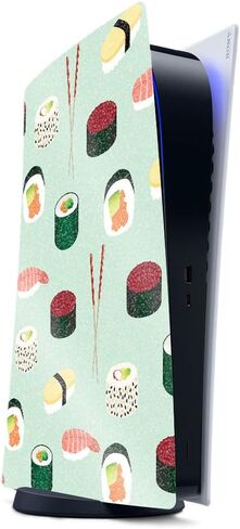 MightySkins Glossy Glitter Gaming Skin for PS5 / Playstation 5 - Rainbow Pineapples | Durable High-Gloss Glitter Finish | Easy to Apply and Change Style | Made in The USA in Saudi Arabia