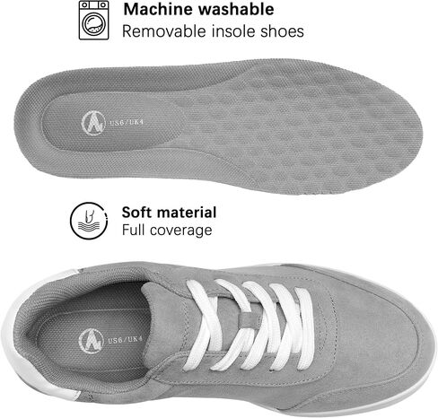 Womens Fashion Lace Up Comfortable Sneakers Casual Tennis Shoes for Women in Saudi Arabia