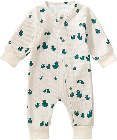 طفل الفتيان رومبير التمويه التطريز بطة ملابس طويلة الأكمام البلوز بذلة الوليد الخريف الزي in Kuwait