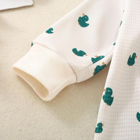 طفل الفتيان رومبير التمويه التطريز بطة ملابس طويلة الأكمام البلوز بذلة الوليد الخريف الزي in Kuwait