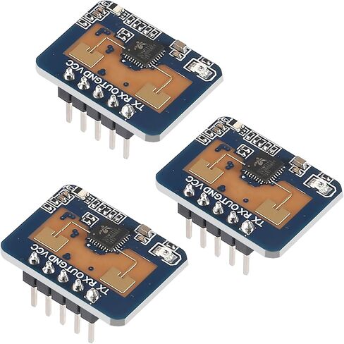 3pcs HLK-LD2410B-P Human Presence Radar Module with Pins Bluetooth LD2410B LD2410 Human Radar Sensor Board with 10Pin 20CM Cable in Saudi Arabia