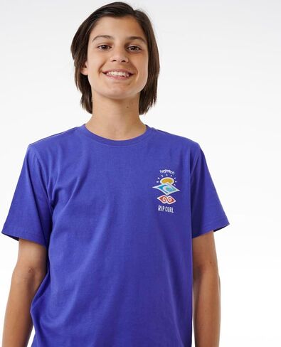 تي شيرت Rip Curl للأولاد بمقاس قياسي وأكمام قصيرة in Kuwait