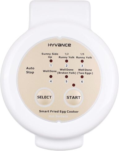 Smart Fried Egg Cooker, Low Heat Cooking, Make fried egg like Sunny side up, Over easy etc. It automatically stops with sound alert when done, Non stick coating, Patent applied in Saudi Arabia