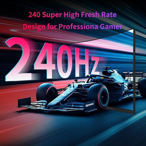 KTC 27 inch WQHD 180Hz 1ms Curved Gaming Monitor 1440P 144Hz Monitor 132% sRGB HVA FreeSync DisplayPort/HDMI/USB VESA Computer Monitor for Gamers (DP Cable Included) in Kuwait