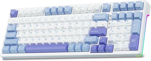 x Aula F98X Wireless Mechanical Gaming Keyboard,Magnetic Switch Rapid Trigger Hall Effect Keyboard Tri-Mode BT5.0/2.4GHz/USB-C Wired, Gasket Hot Swappable RGB Backlit Gaming Keyboard for PC in Saudi Arabia