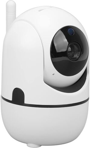 Ciciglow كاميرا أمان 360 درجة للمراقبة المنزلية، كاميرا ذكية معدنية بلاستيكية 720P مع ليلة بالأشعة تحت الحمراء، قابس أمريكي in Saudi Arabia