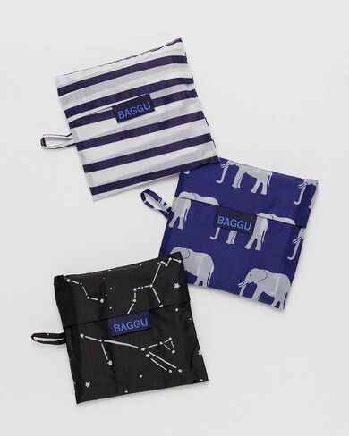 مجموعة BAGGU القياسية المكونة من 3 قطع - شيكات الجوهرة in Kuwait