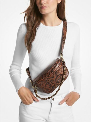 Michael Kors Slater XS Sling Pack Messenger (Brn/Luggage) in Saudi Arabia