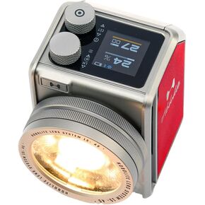 LED Video Light, Mini Crimson Creator Kit, 20W Bi-Color Continuous Video Light with CRI/TLCI 96+, 2700-6500K Portable Photography LED Lighting Kit