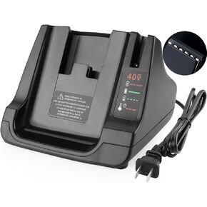 40V Max Fast Battery Charger for Black and Decker LCS36 LCS40 Battery Charger Compatilbe with Black Decker 36V 40V Lithium Tools Battery LBXR36 LBX1540 LBX2040 LCS1240 LBX1540 36/40 Volt Charger