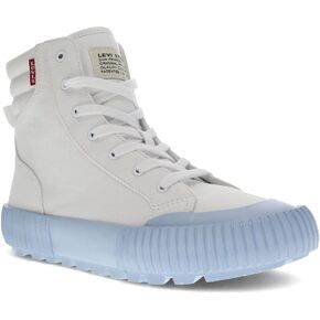Levi's Women's Casual Sneaker, White/Blue, 9