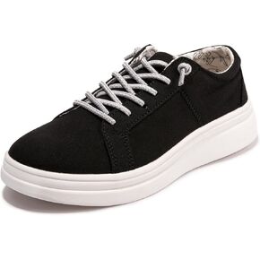 BENEKER Women's Slip on Canvas Sneaker Low Top Casual Loafer Arch Support and Comfy Walking Shoes