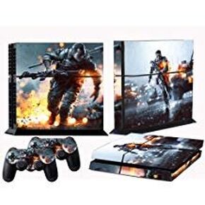 PS4 skins battle field 4 vinyl decal BF4 cover for Sony playstation 4 console