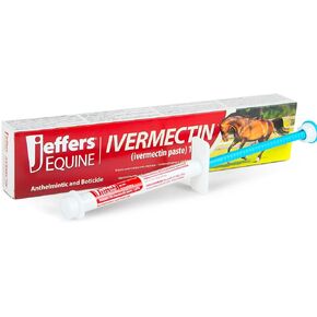 Jeffers Ivermectin Horse Dewormer | 6 Doses | Gel Dewormer for Horses