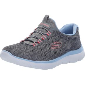 حذاء رياضي نسائي من Skechers Summits Fun Flare، رمادي/متعدد=GYMT، عرض 13