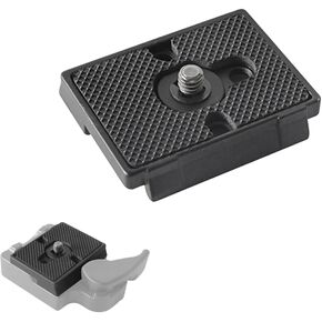 Tripod Quick Release Plate 52mm x 42mm Quick Release Plate Tripod Camera 1/4'' Camera Screw Tripod Mount Plate for 200PL-14 Cameras Tripod Head