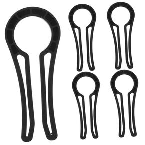 5pcs Gas Stove Knob Lock Stove Knob Locks Stove Knob Covers for Child Safety Gas Stove Accessory Household Safety Lock Protector Proof Lock Stove Knob Protecting Tool Stove Locks