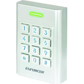 Seco-Larm SK-1612-SDQ Enforcer لوحة مفاتيح قائمة بذاتها؛ ما يصل إلى 1000 مستخدم؛ طول رمز المستخدم من 4 إلى 6 أرقام؛ تشغيل من 9 إلى 18 فولت تيار مستمر؛ إنذار العبث المدمج
