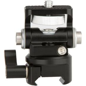 NICEYRIG NATO Rail Mount Monitor Holder with Quick Release NATO Clamp for Camera Rig