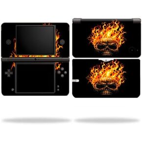 MightySkins Skin Compatible with Nintendo DSi XL wrap Sticker Skins Hot Head