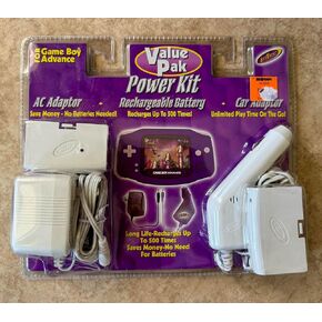 مجموعة طاقة البطارية القابلة لإعادة الشحن من GameBoy Advance Game Pak