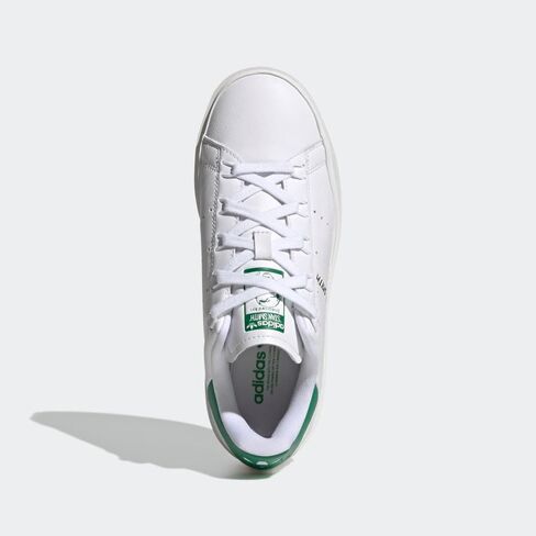 حذاء رياضي نسائي من adidas Originals Stan Smith Bonega، أبيض/أبيض/أخضر، 7.5 in Saudi Arabia