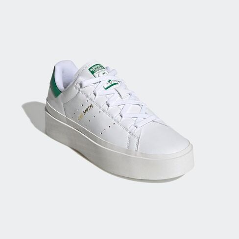 حذاء رياضي نسائي من adidas Originals Stan Smith Bonega، أبيض/أبيض/أخضر، 7.5 in Saudi Arabia
