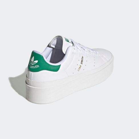 حذاء رياضي نسائي من adidas Originals Stan Smith Bonega، أبيض/أبيض/أخضر، 7.5 in Saudi Arabia