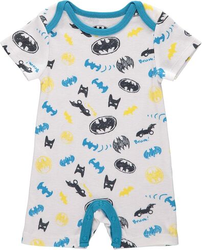 DC Comics Batman Newborn Infant Baby Boys' Romper Bodysuit 2 Pack in Saudi Arabia