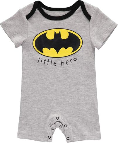 DC Comics Batman Newborn Infant Baby Boys' Romper Bodysuit 2 Pack in Saudi Arabia