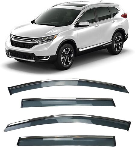 4 pcs Side Window Deflectors Vent Window Visors Sun Wind Rain Guards fits for Envision 2021 2022 2023 Automotive Vent Window Visors in Saudi Arabia