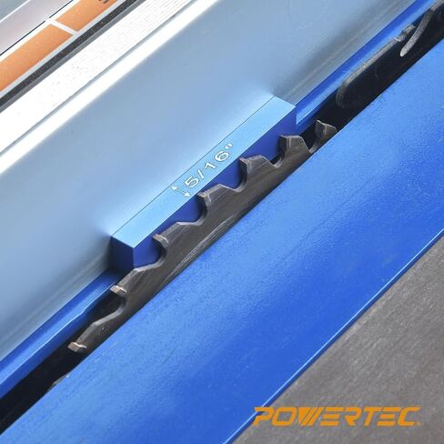 مجموعة أدوات إعداد POWERTEC مكونة من 15 قطعة، وقضبان إعداد طاولة جهاز التوجيه مع مربع تأطير على شكل حرف L مقاس 16 بوصة × 24 بوصة مع طاولات رافتر لقمة جهاز التوجيه/ارتفاع شفرة منشار الطاولة، ومنشار شريطي، ومكبس حفر (72051) in Saudi Arabia